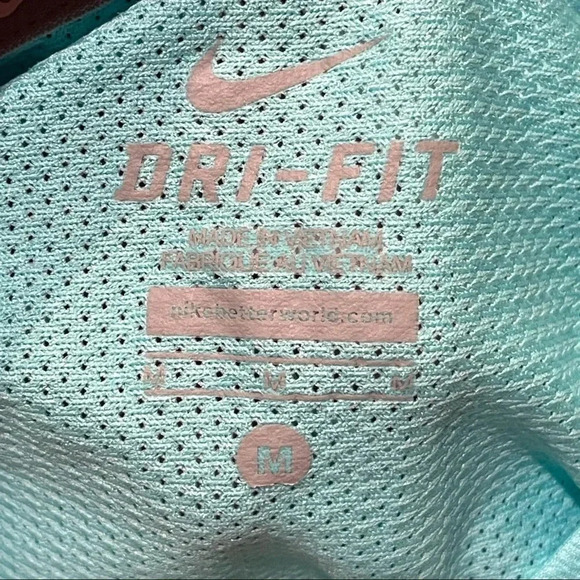 Nike DRI-FIT Exercise Shirt Women Size M - Picture 9 of 13